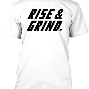 Rise and grind tshirt up to 5X brand new